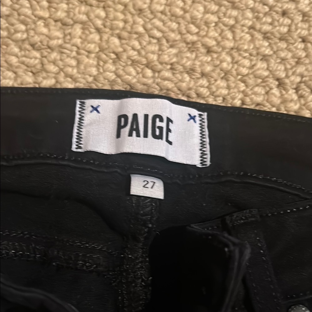 Paige Black Jeans
